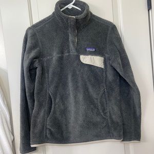 Patagonia pull over, button up, small